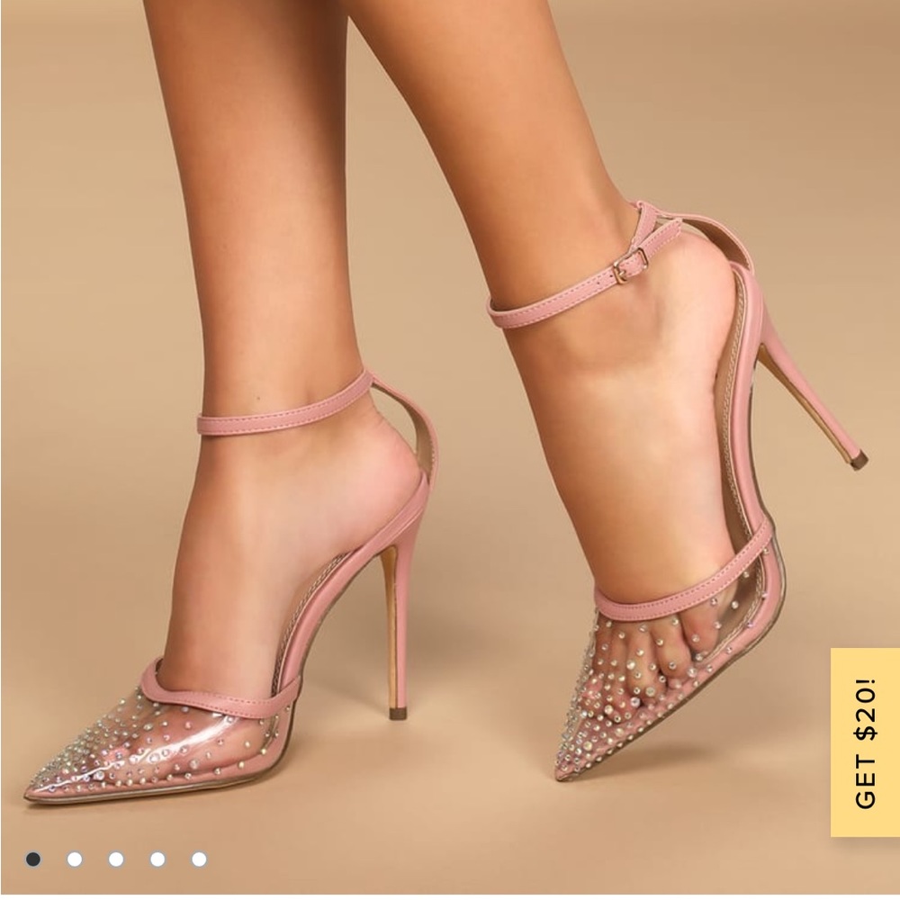Lulus Rhinestone Pumps